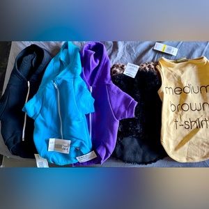 Size medium American apparel/Bloomingdales dog hoodies.